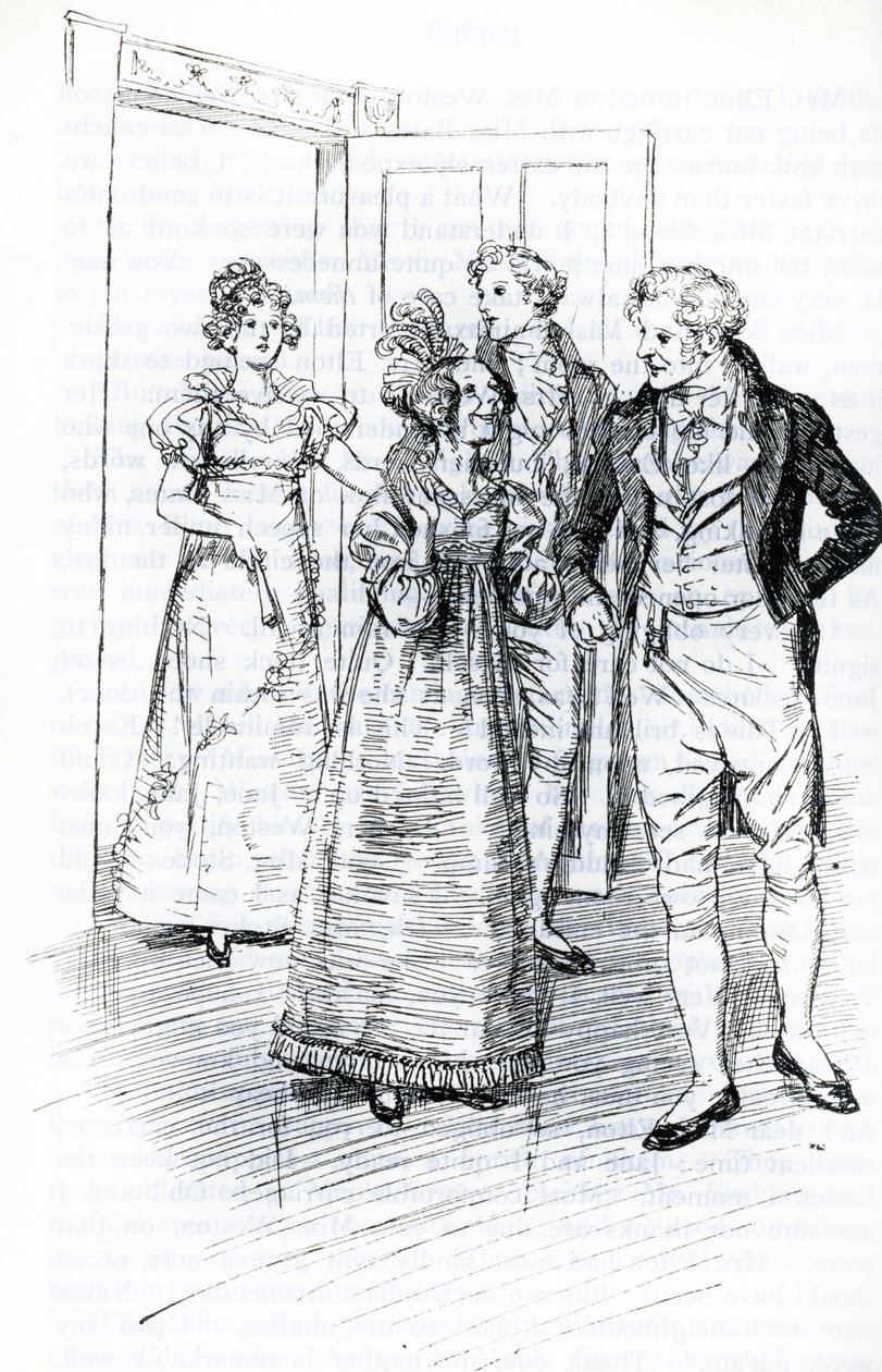 "The Ball at the Crown Inn" (illustration) af Hugh Thomson
