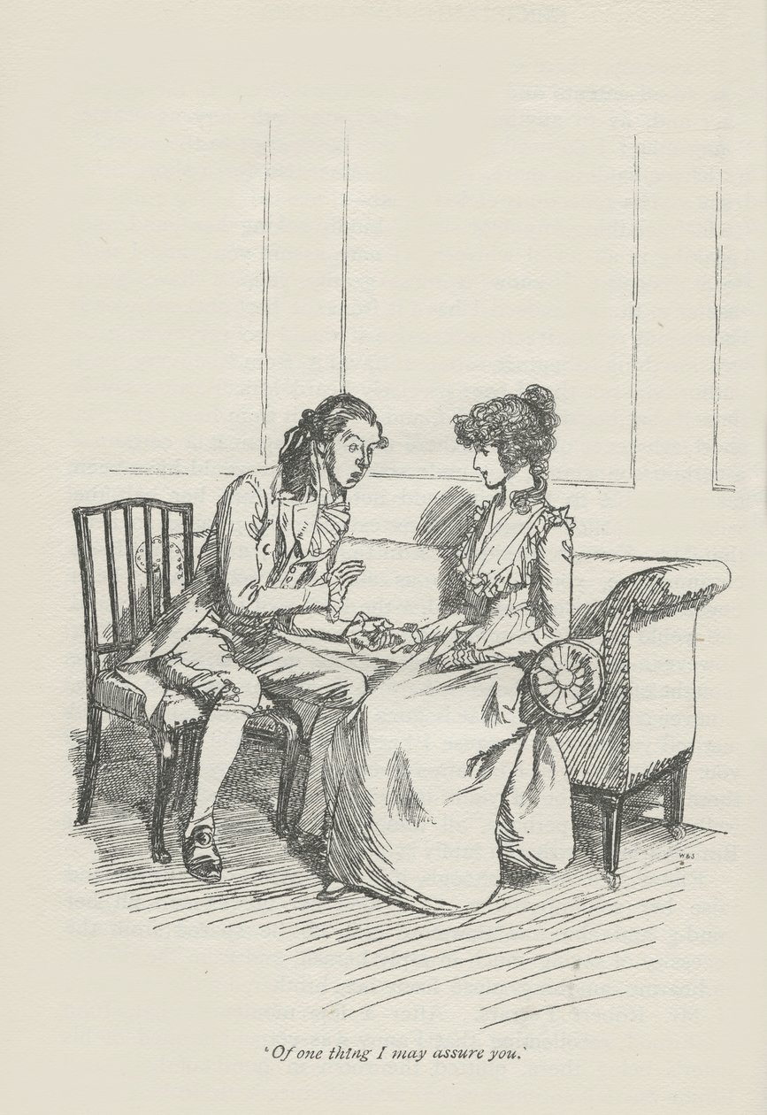En ting kan jeg forsikre dig om, 1896 af Hugh Thomson