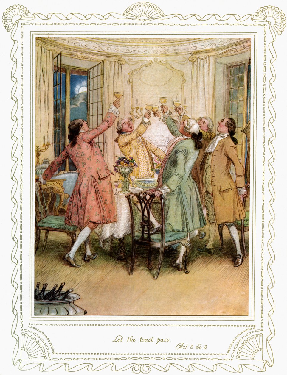 Richard Brinsley Sheridans skuespil af Hugh Thomson
