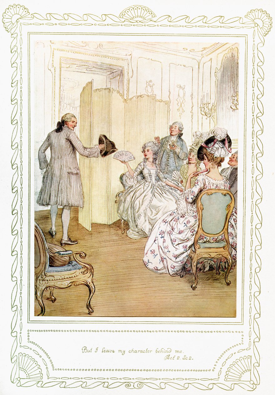 Richard Brinsley Sheridans skuespil af Hugh Thomson