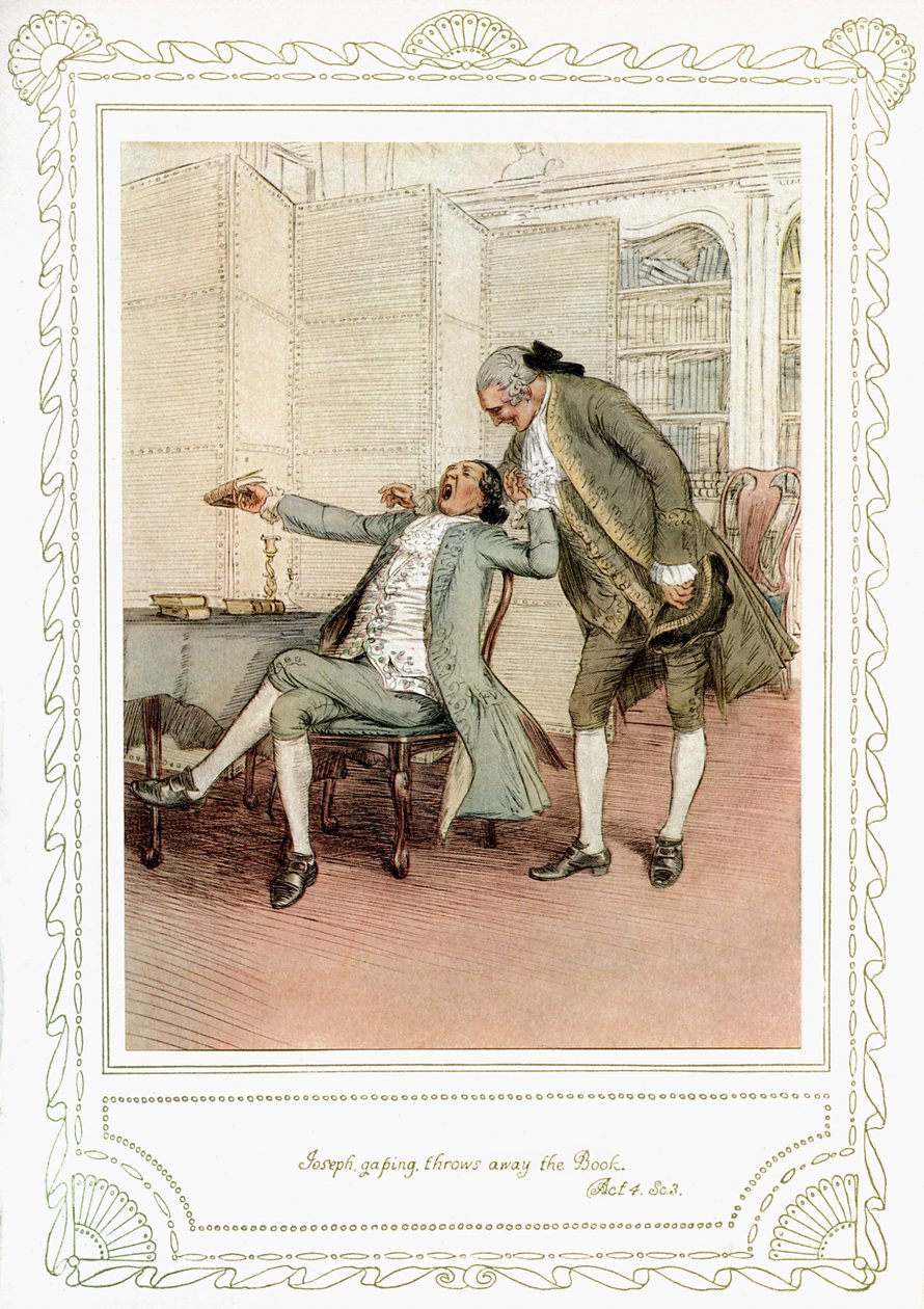 Richard Brinsley Sheridans skuespil af Hugh Thomson