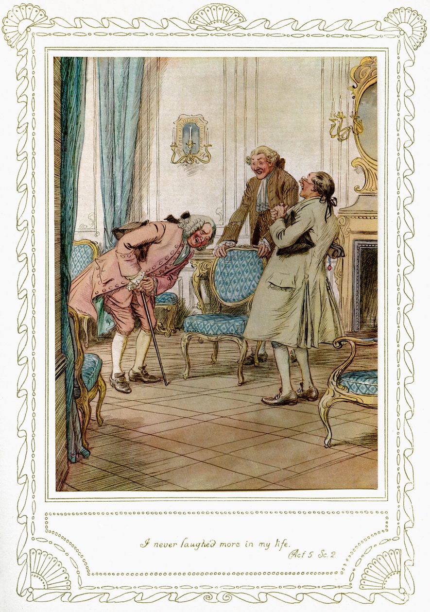Richard Brinsley Sheridans skuespil af Hugh Thomson