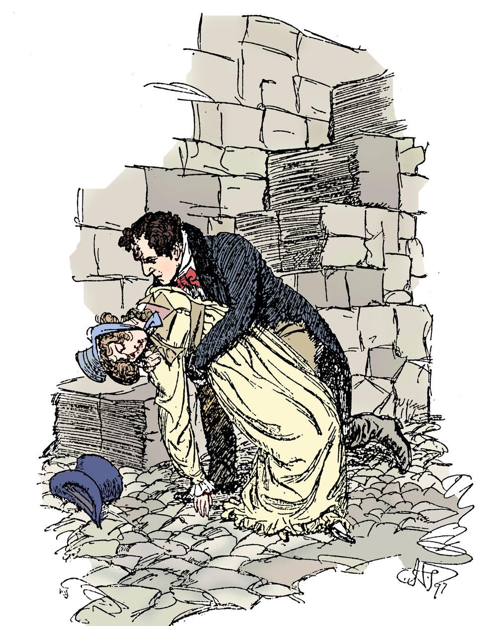 Scene fra Jane Austen