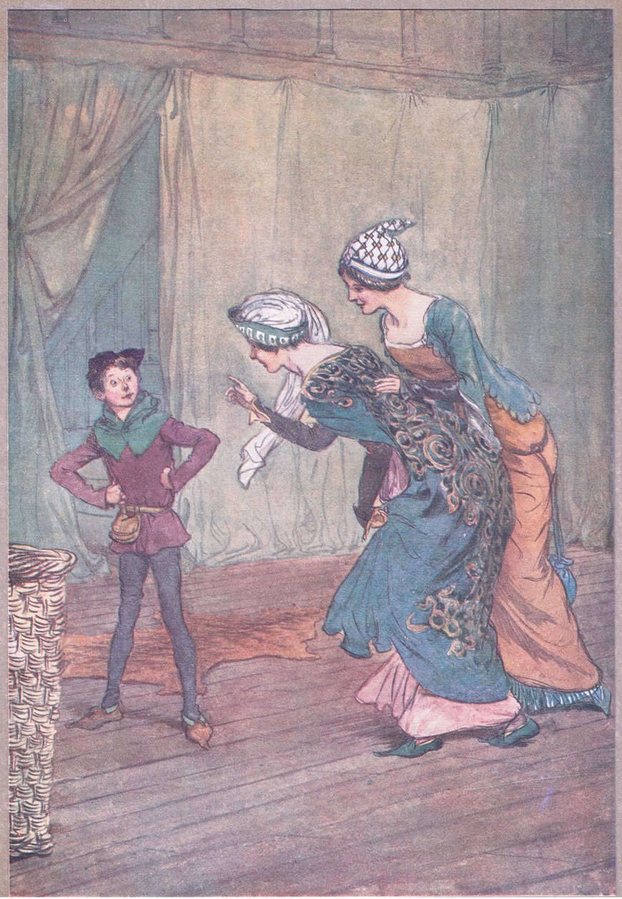 "Din lille Jack-A-Lent, har du været tro mod os?", illustration fra 