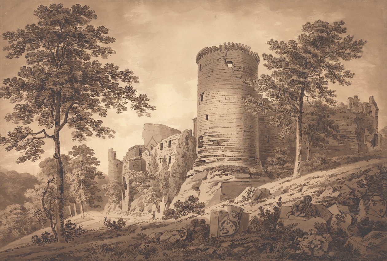 Bothwell Castle, Lanarkshire af Hugh William Grecian Williams