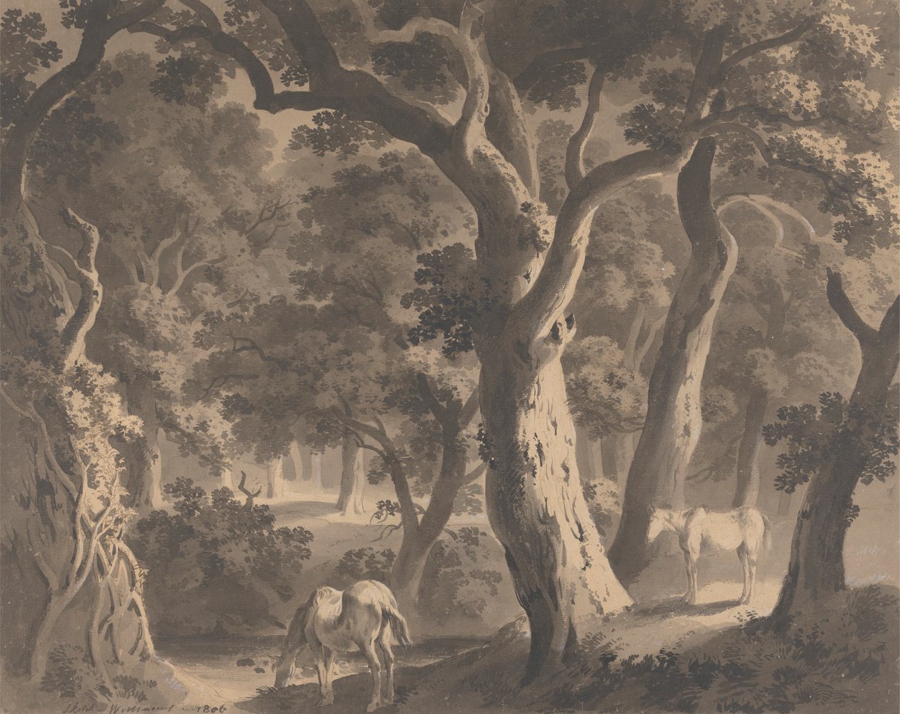 Wychwood Skov af Hugh William Grecian Williams