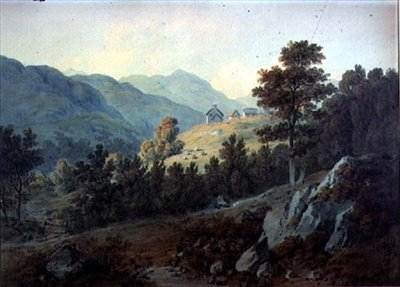 Farm of Alane, Colywrockan, nær Killiecrankie af Hugh William Williams