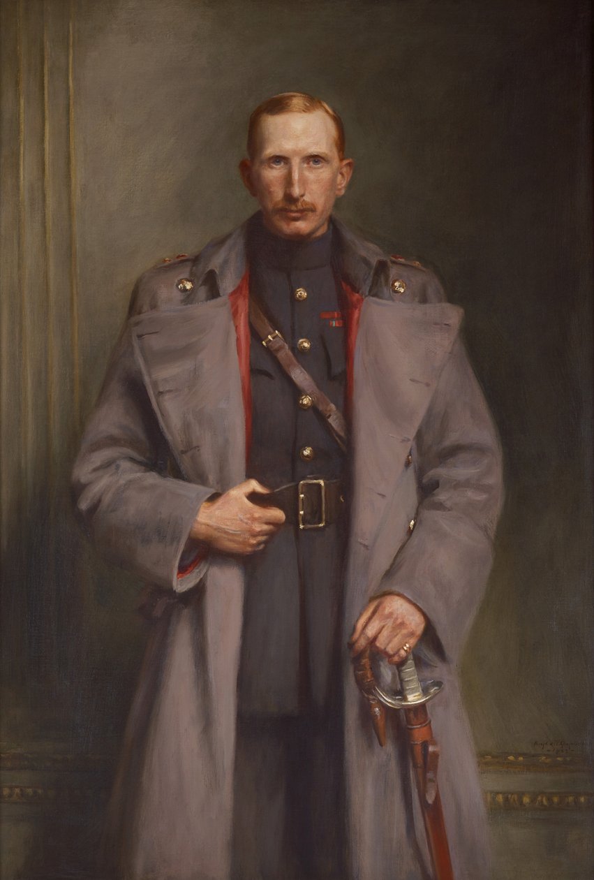 Portræt af Alan, 8. hertug af Northumberland af Hugh de Twenebrokes Glazebrook