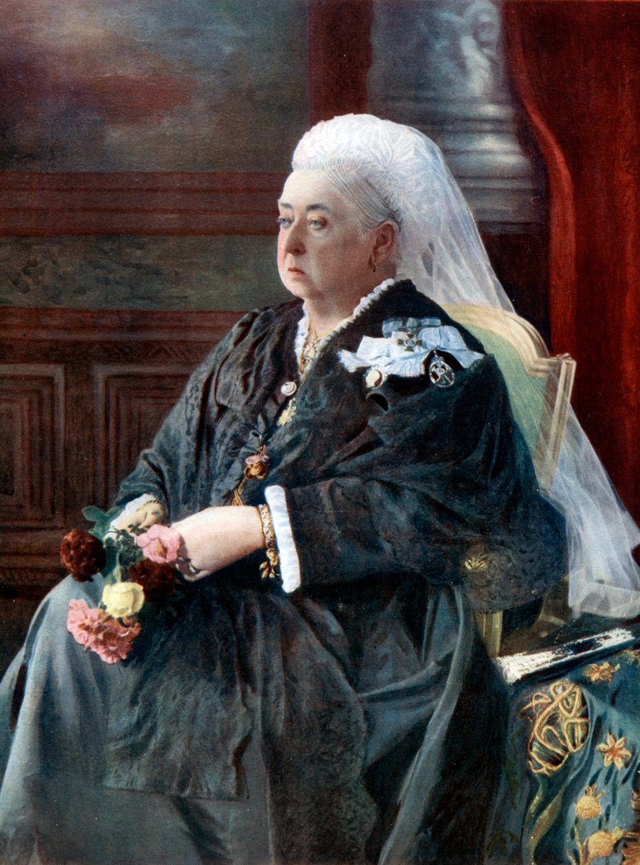 Dronning Victoria, slutningen af det 19. århundrede, det 20. århundrede. af Hughes and Mullins