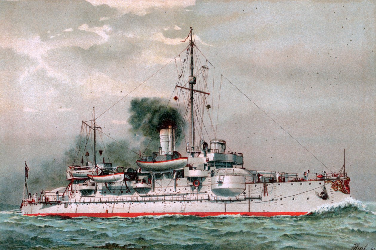 S.M. Kystpansret skib Hagen af Hugo Graf