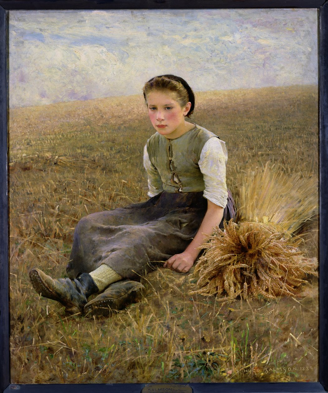 Den lille skænker, 1884 af Hugo Salmson