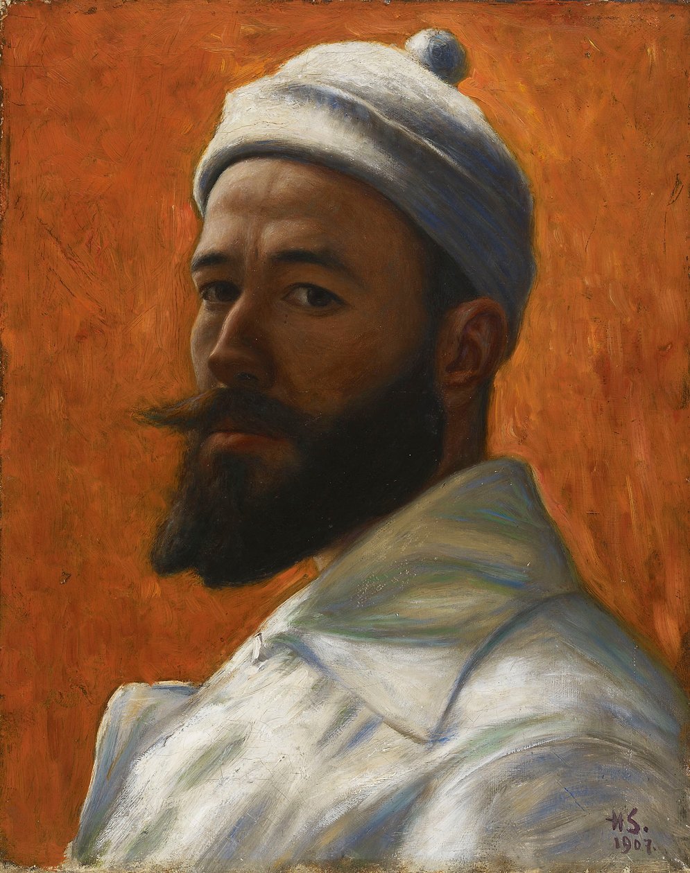 Selvportræt af Hugo Simberg