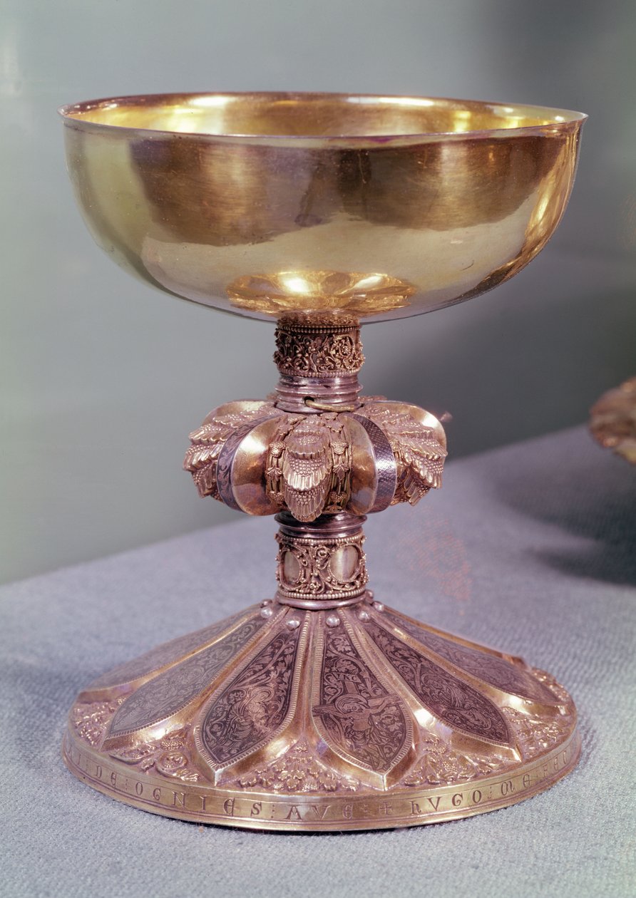 Kalk af Giles de Walcourt, ca. 1228 (sølv og niello) af Hugo d Oignies