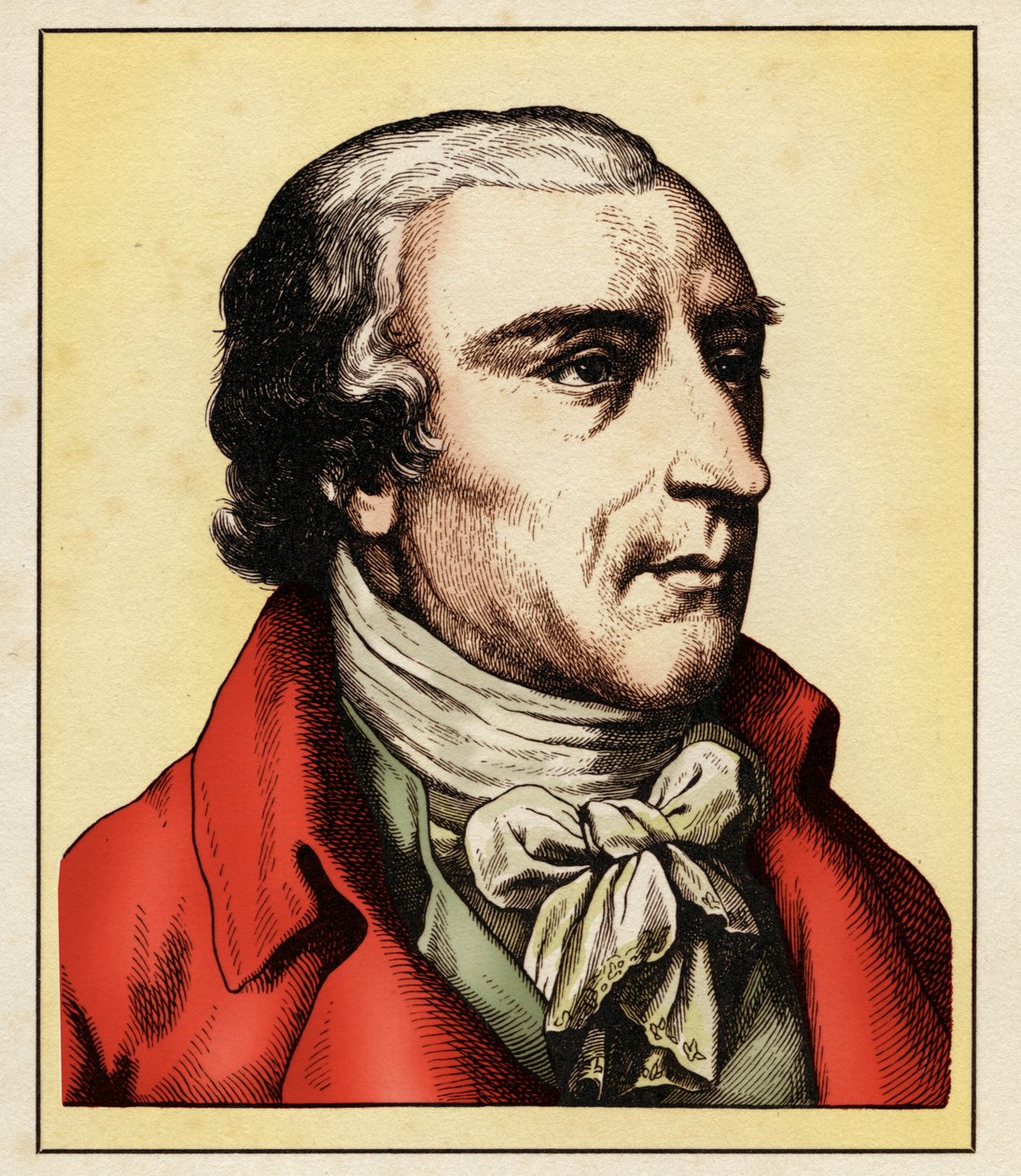 Joachim Heinrich CAMPE (29. juni 1746 - 22. oktober 1818) 1854 (gravering) af Hugo Bürkner