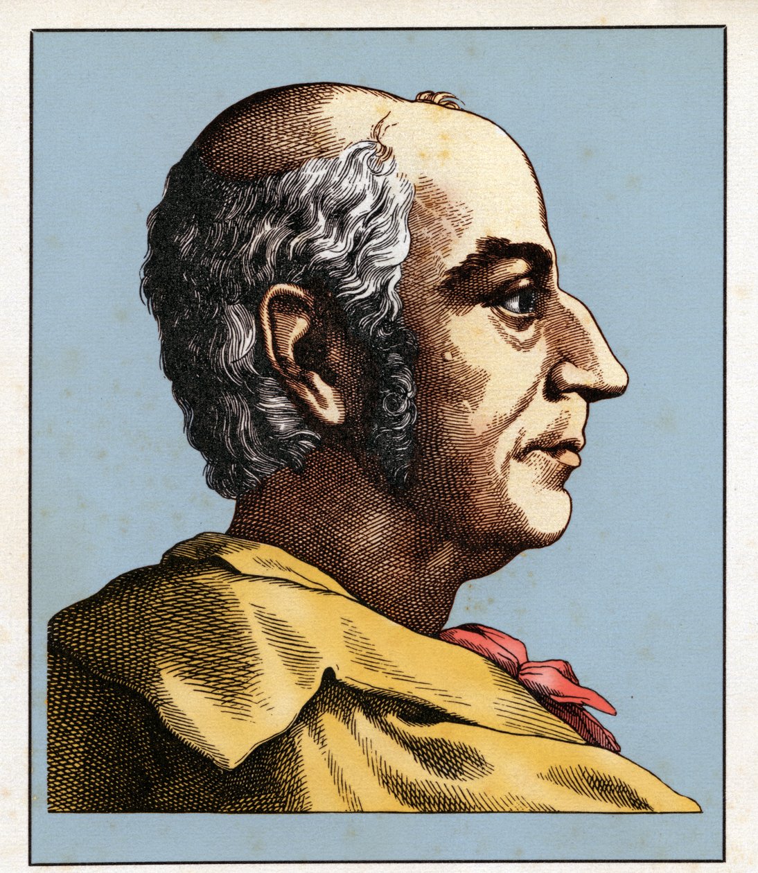 Johann Heinrich JUNG-STILLING (12. september 1740-2. april 1817) 1854 (gravering) af Hugo Bürkner