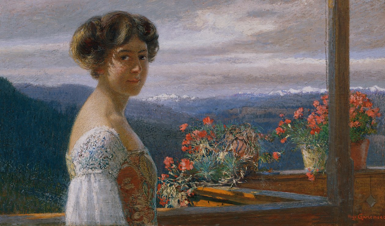 Alice Charlemont, malerens datter af Hugo Charlemont