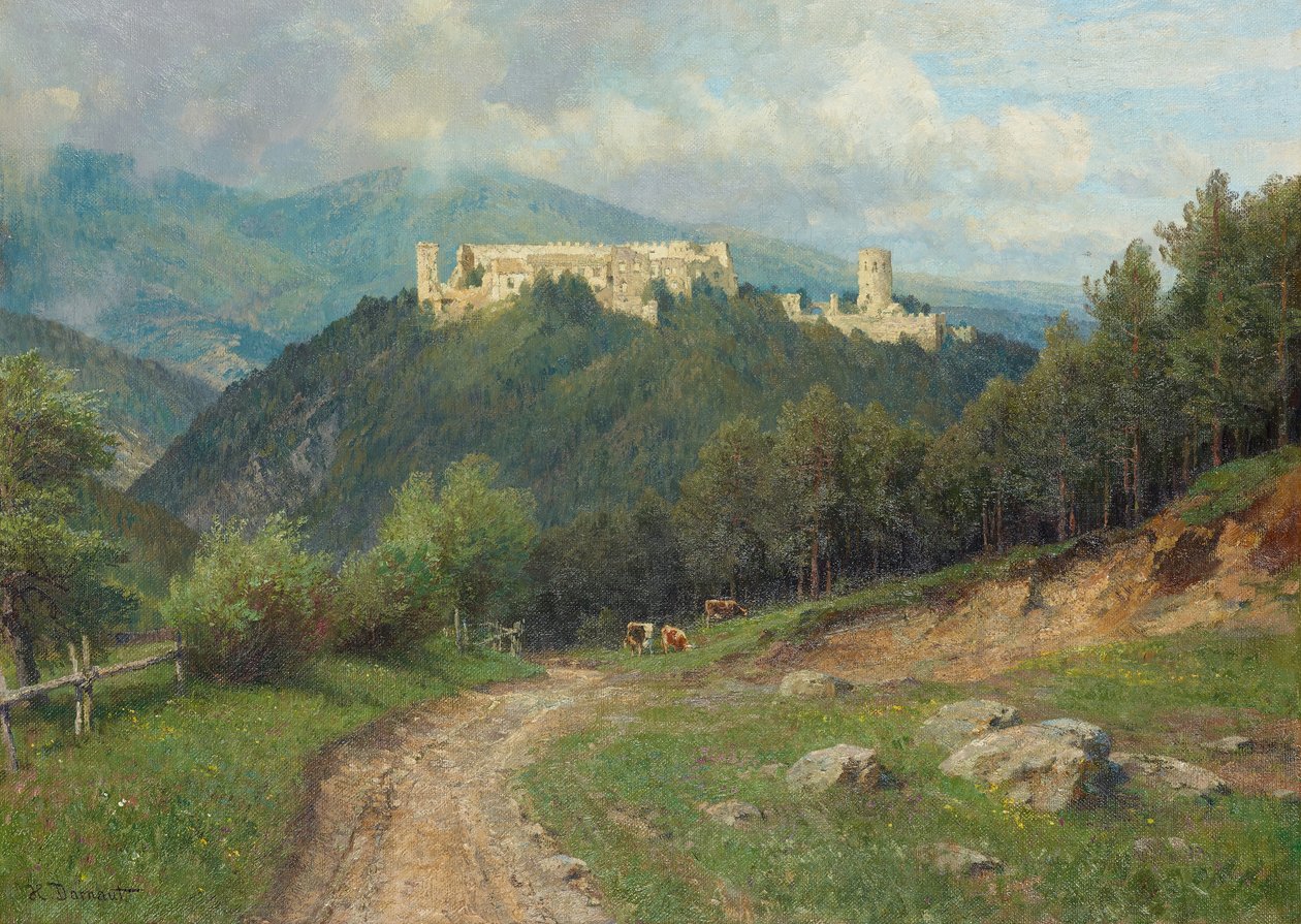 Die Ruine Starhemberg im Piestingtal af Hugo Darnaut