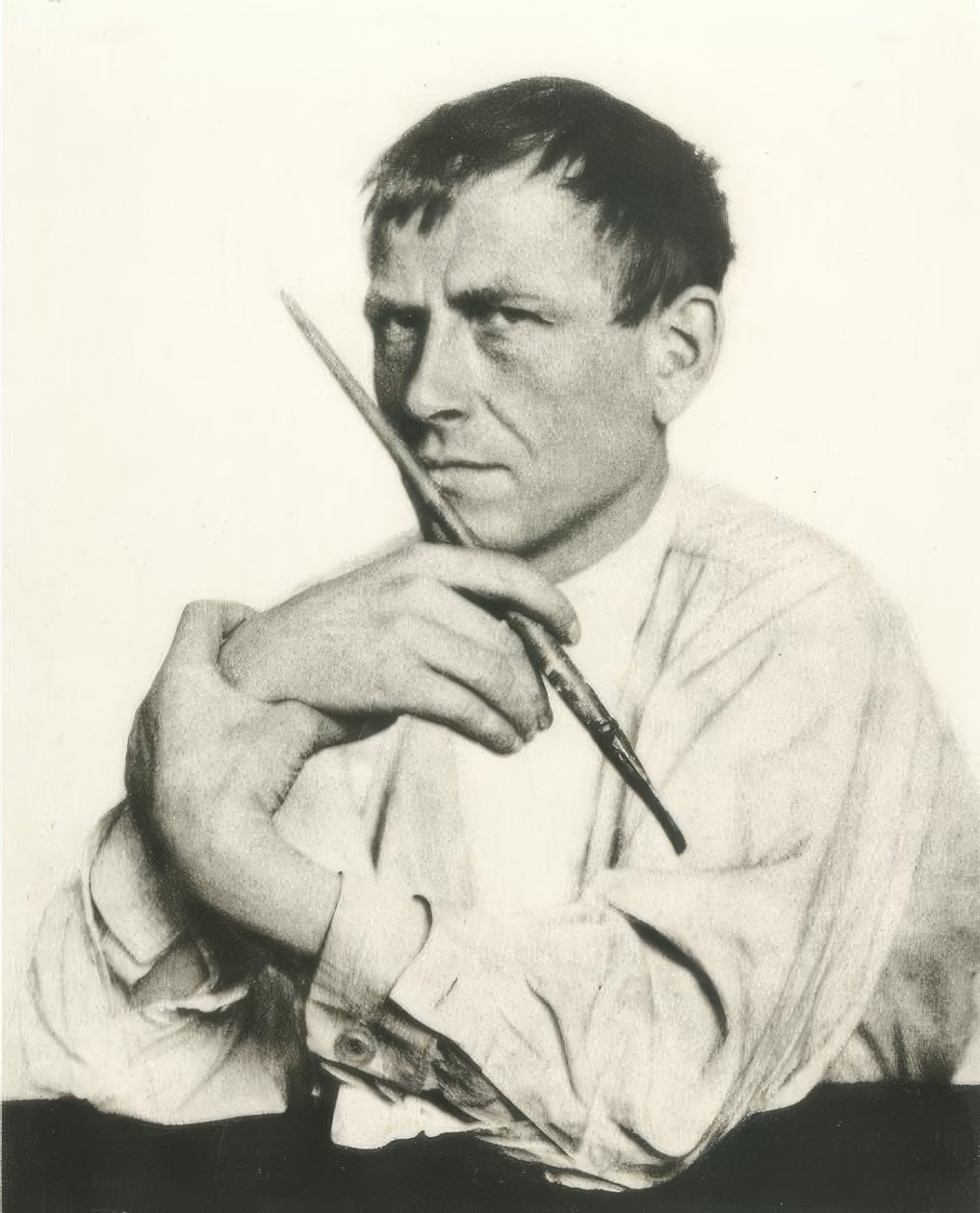 Otto Dix, portræt / Hugo Erfurth af Hugo Erfurth