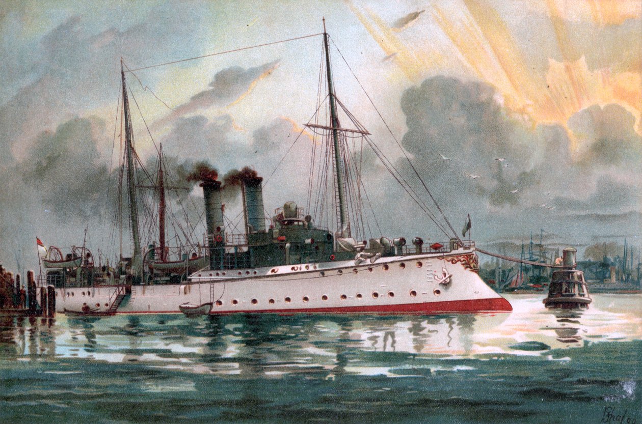 S.M. Kanonenboot Iltis af Hugo Graf