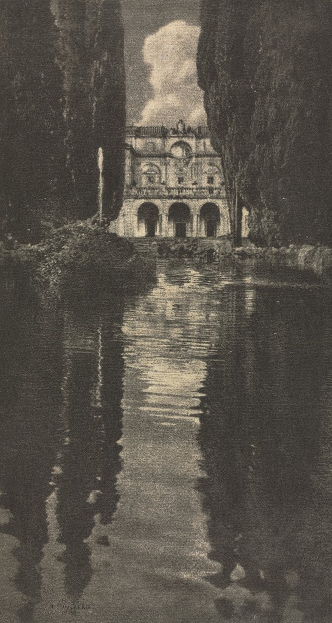 Arbejdsværelse: Villa Falconieri af Hugo Henneberg