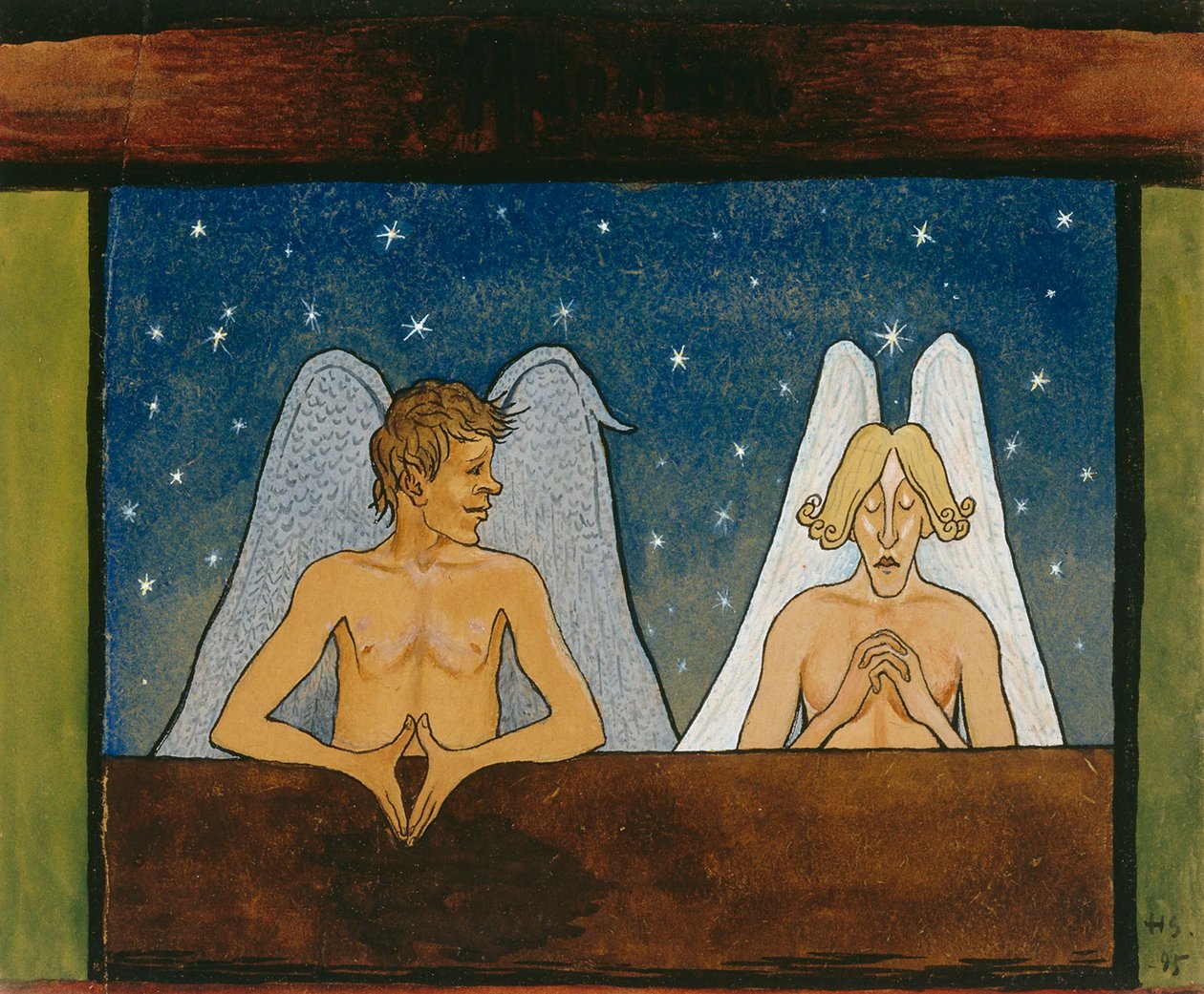 Andagt af Hugo Simberg