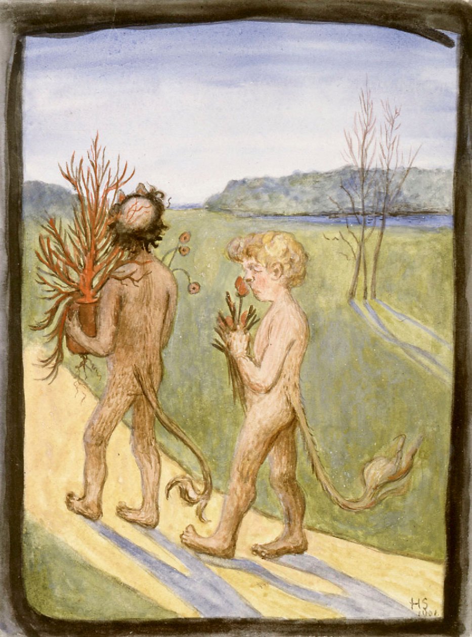 Blomster til hende af Hugo Simberg