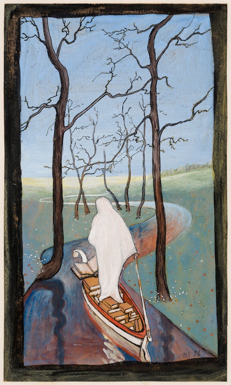 Ved livets flod; Livets strøm af Hugo Simberg