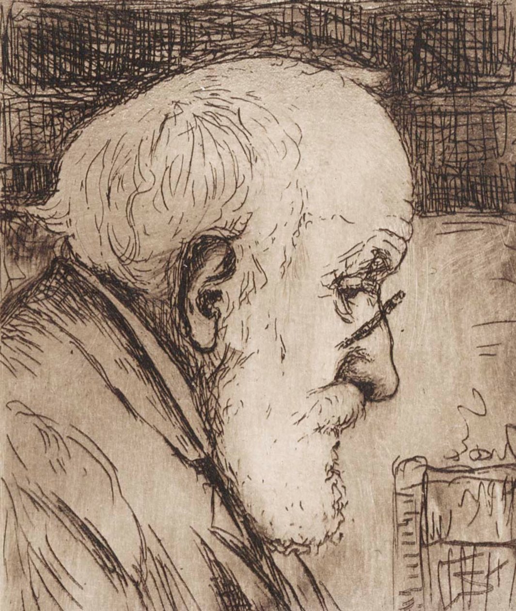 Kunstnerens far af Hugo Simberg