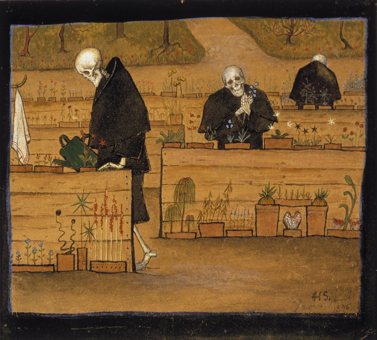 Dødens Have af Hugo Simberg