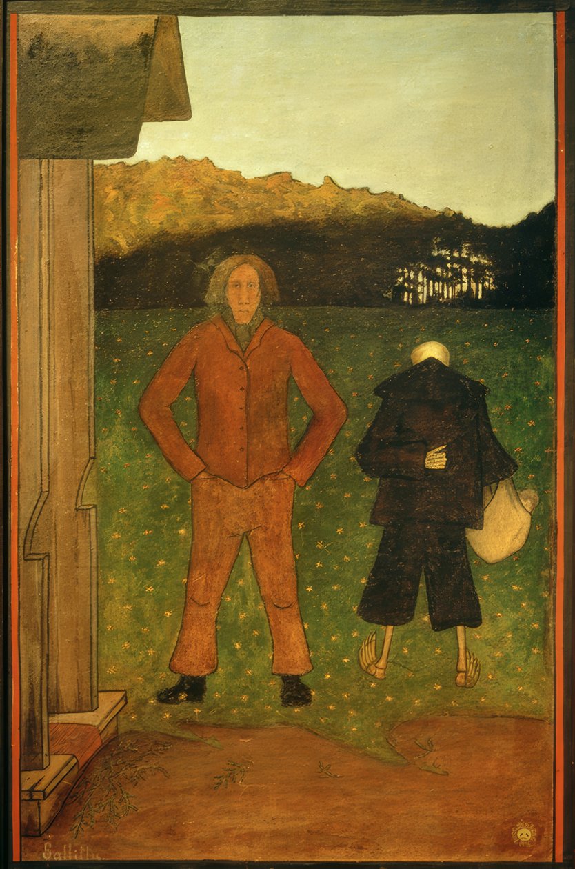 Død og landmand af Hugo Simberg