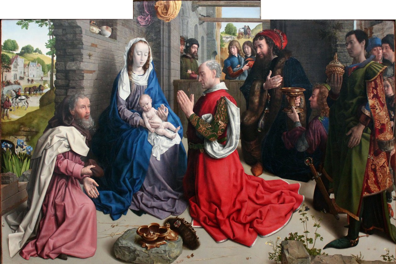 Tilbedelse af Magi af Hugo van der Goes