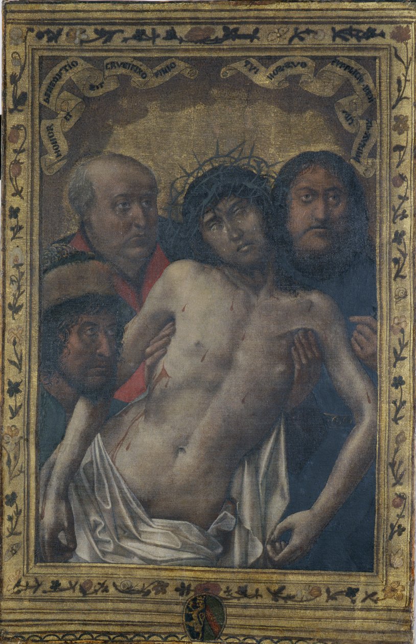 Se manden, ca. 1500 (tempera på lærred) af Hugo van der Goes