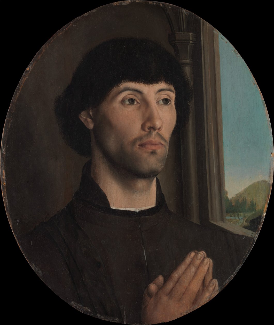 Portræt af en mand, ca. 1475. af Hugo van der Goes