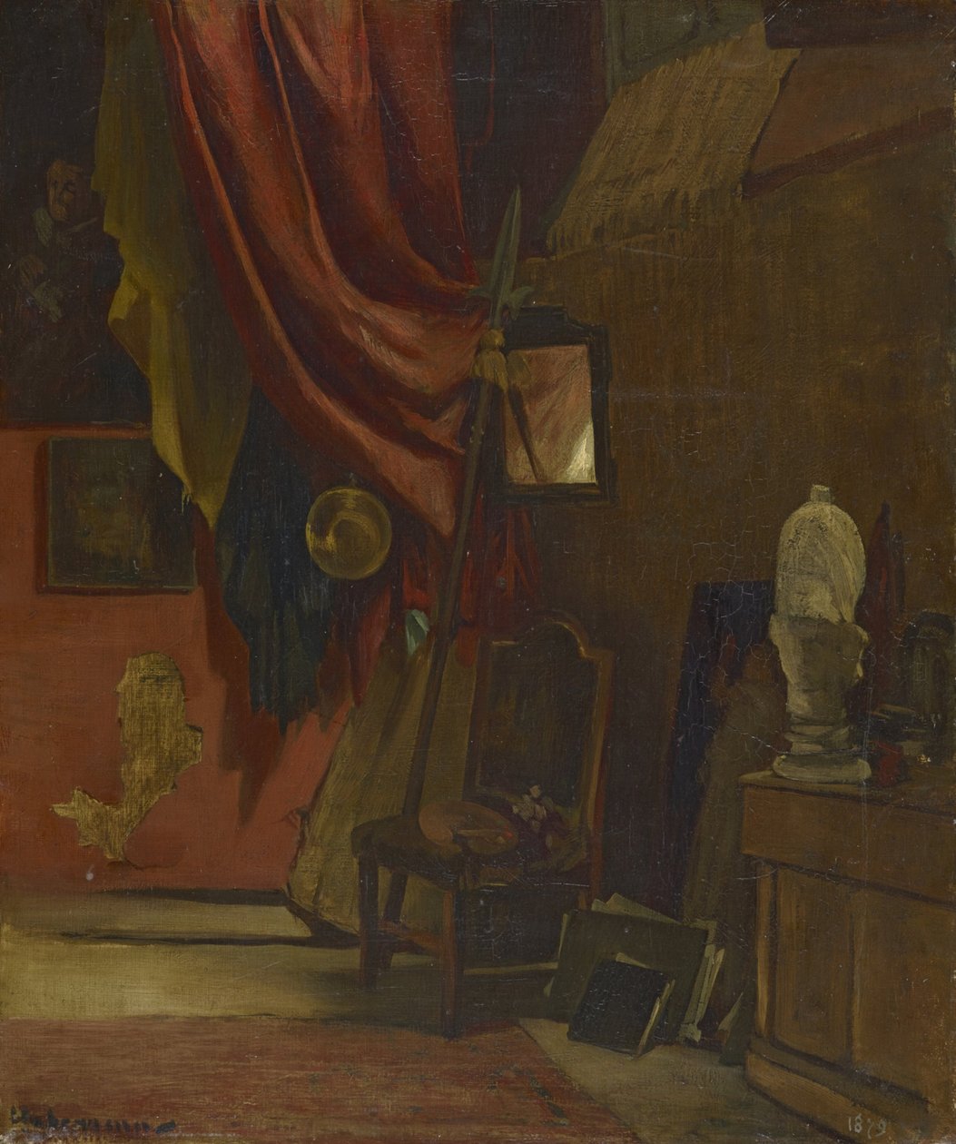 Jeg er Atelier af Hugo von Habermann
