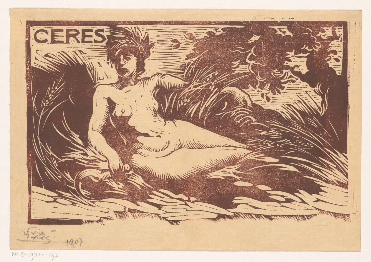 Ceres af Huib Luns (signed by artist)