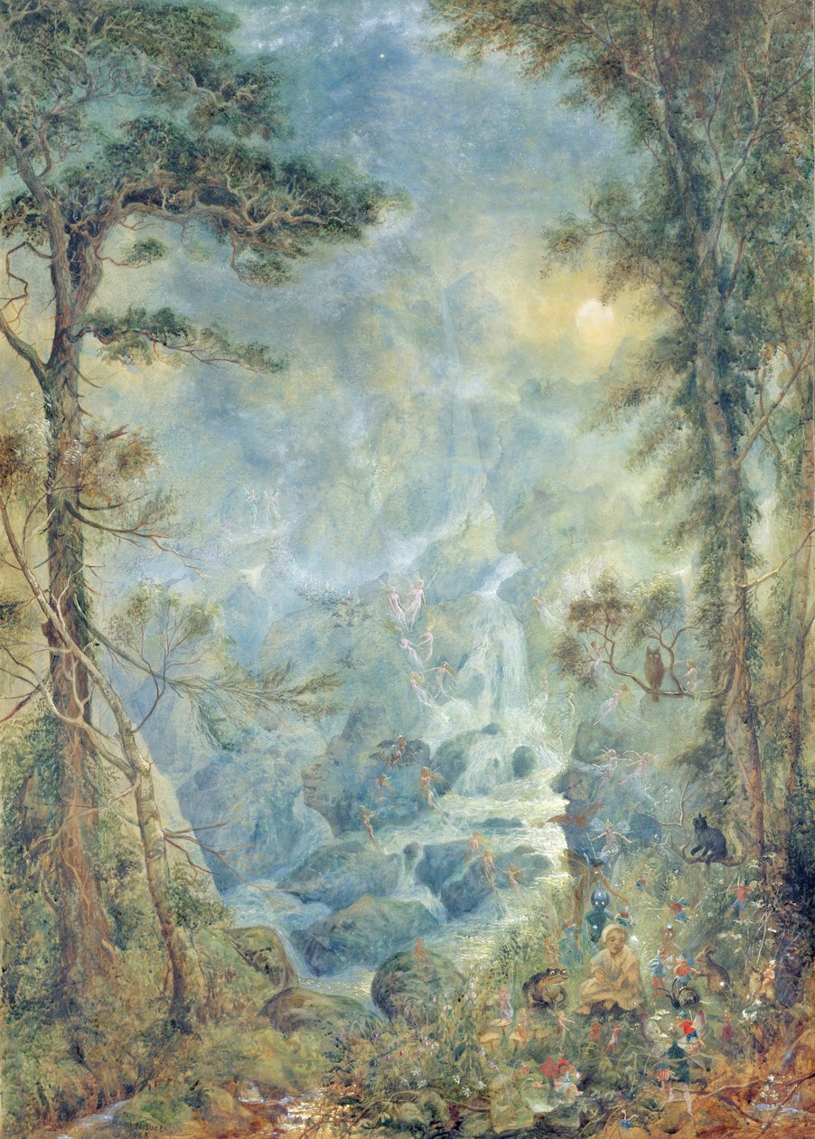 Fairy Falls, 1908 af Hume Nisbet