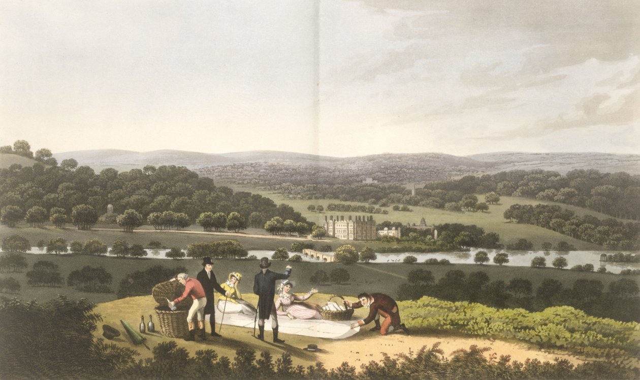 General View of Longleat fra Prospect Hill, fra 