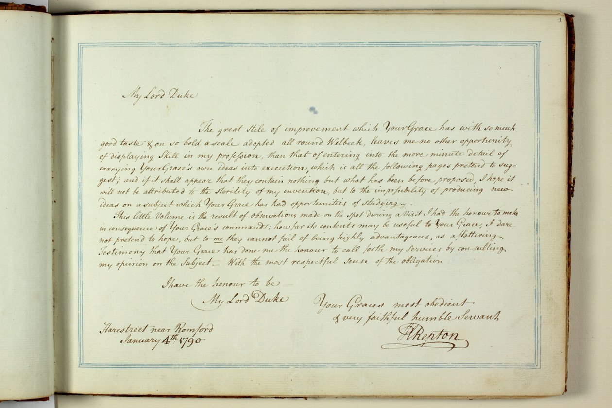 Rød bog: Welbeck af Humphry Repton