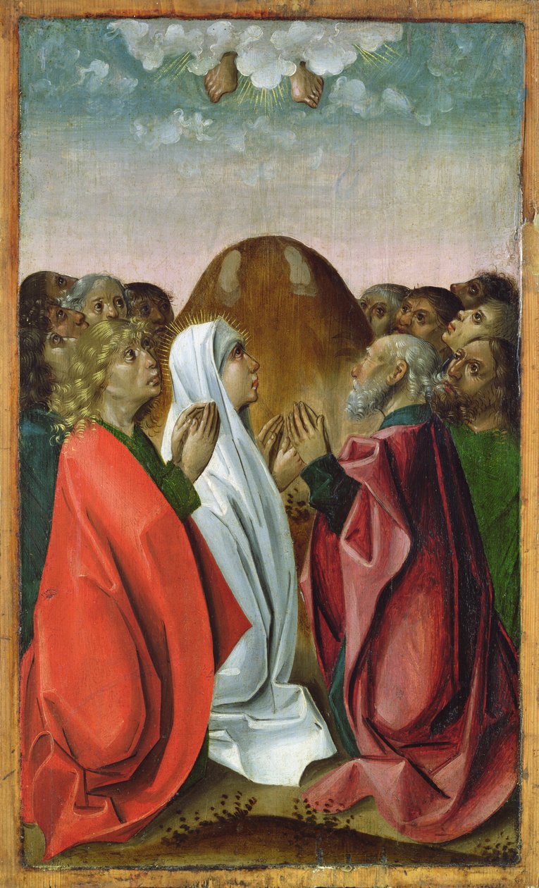 Kristi himmelfart, ca. 1475 af Hungarian School