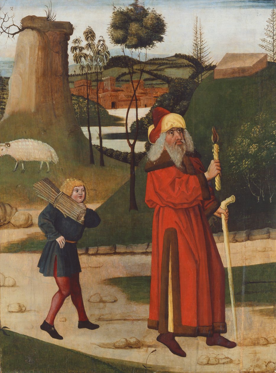 Isaks offer, 1490-1500 af Hungarian School