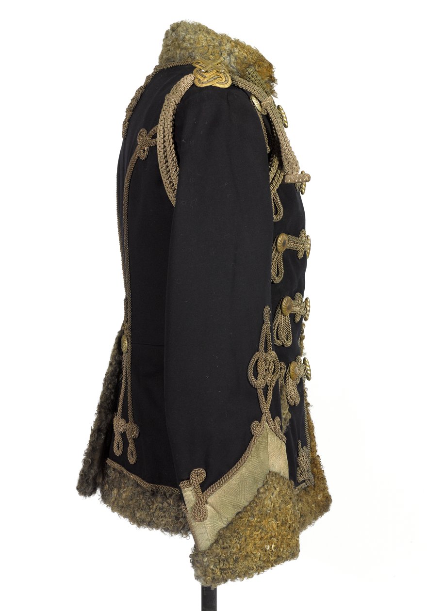 Pelisse, 3. Zieten Hussars, HKH The Duke of Connaught, før 1914 (pelisse) af Hungarian School