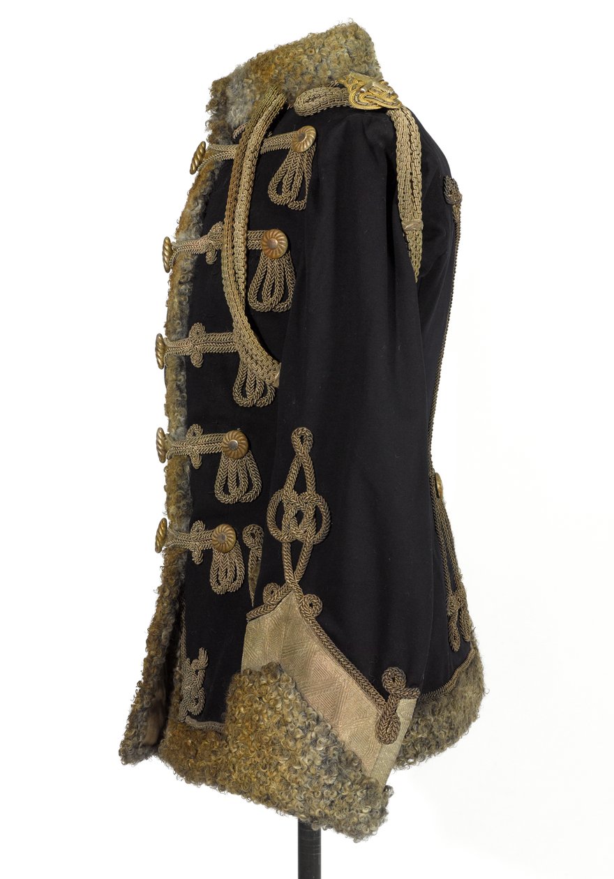 Pelisse, 3. Zieten Hussars, HKH The Duke of Connaught, før 1914 (pelisse) af Hungarian School