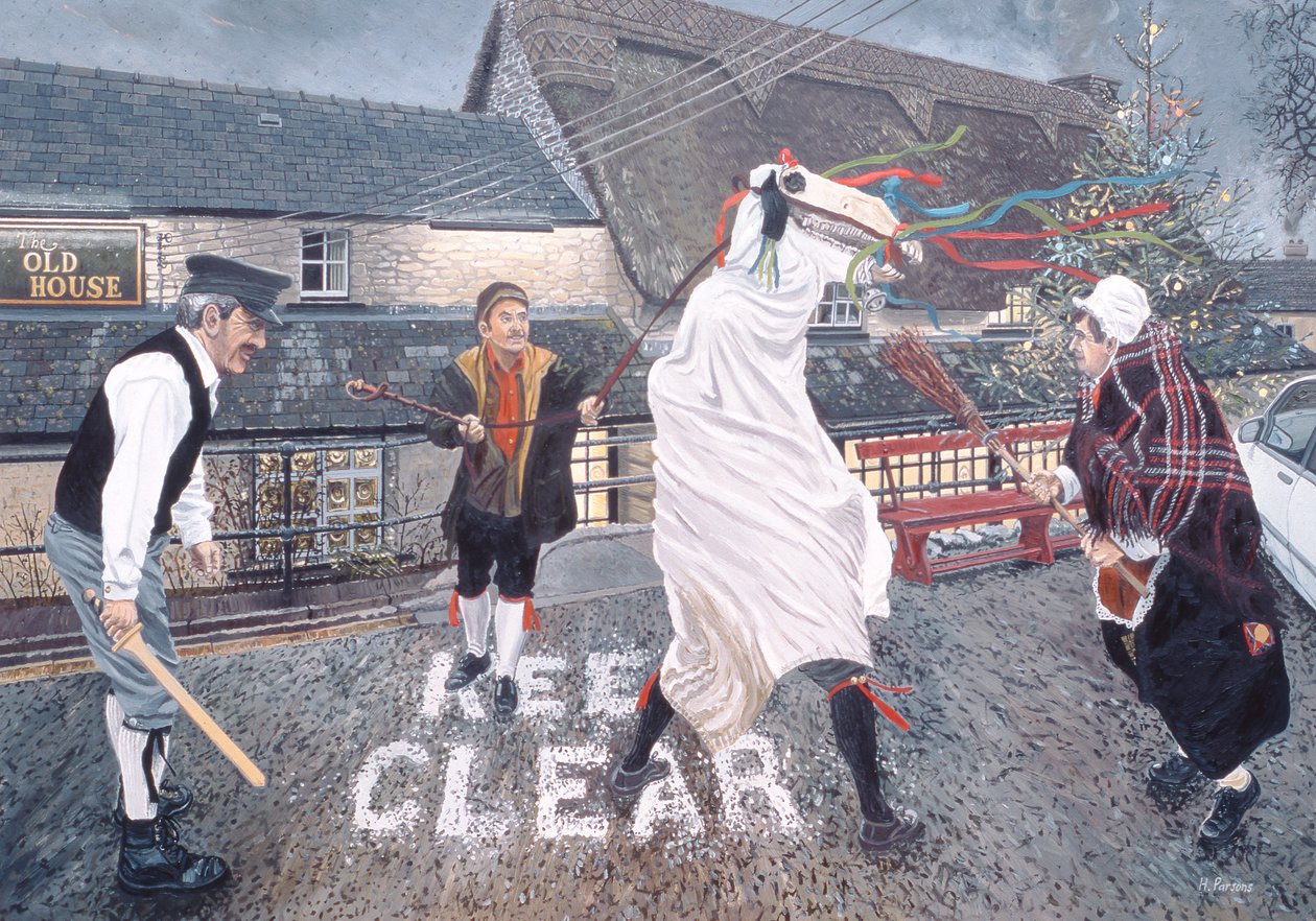Marie Llwyd ved Llangynwyd, 1996 af Huw S. Parsons