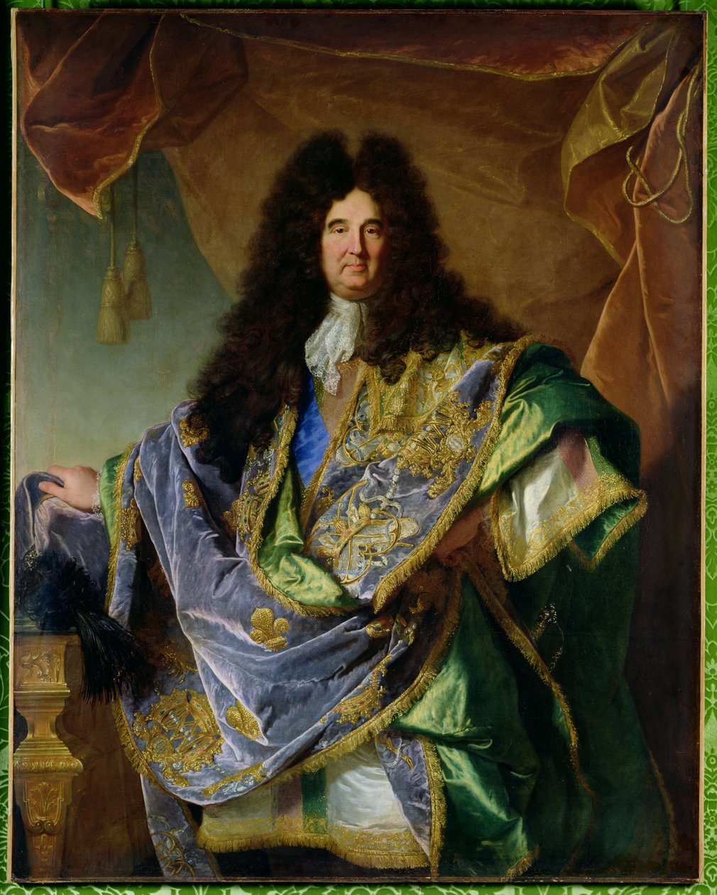 Portræt af Philippe de Courcillon (1638-1720) Marquis de Dangeau, 1702 af Hyacinthe Francois Rigaud