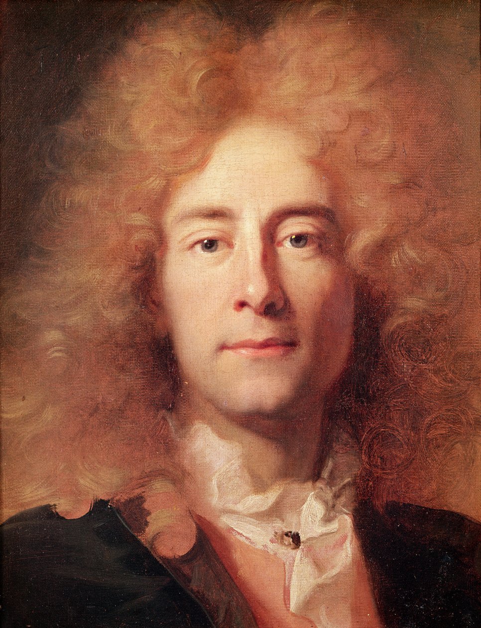 Portræt af en ukendt mand af Hyacinthe Francois Rigaud