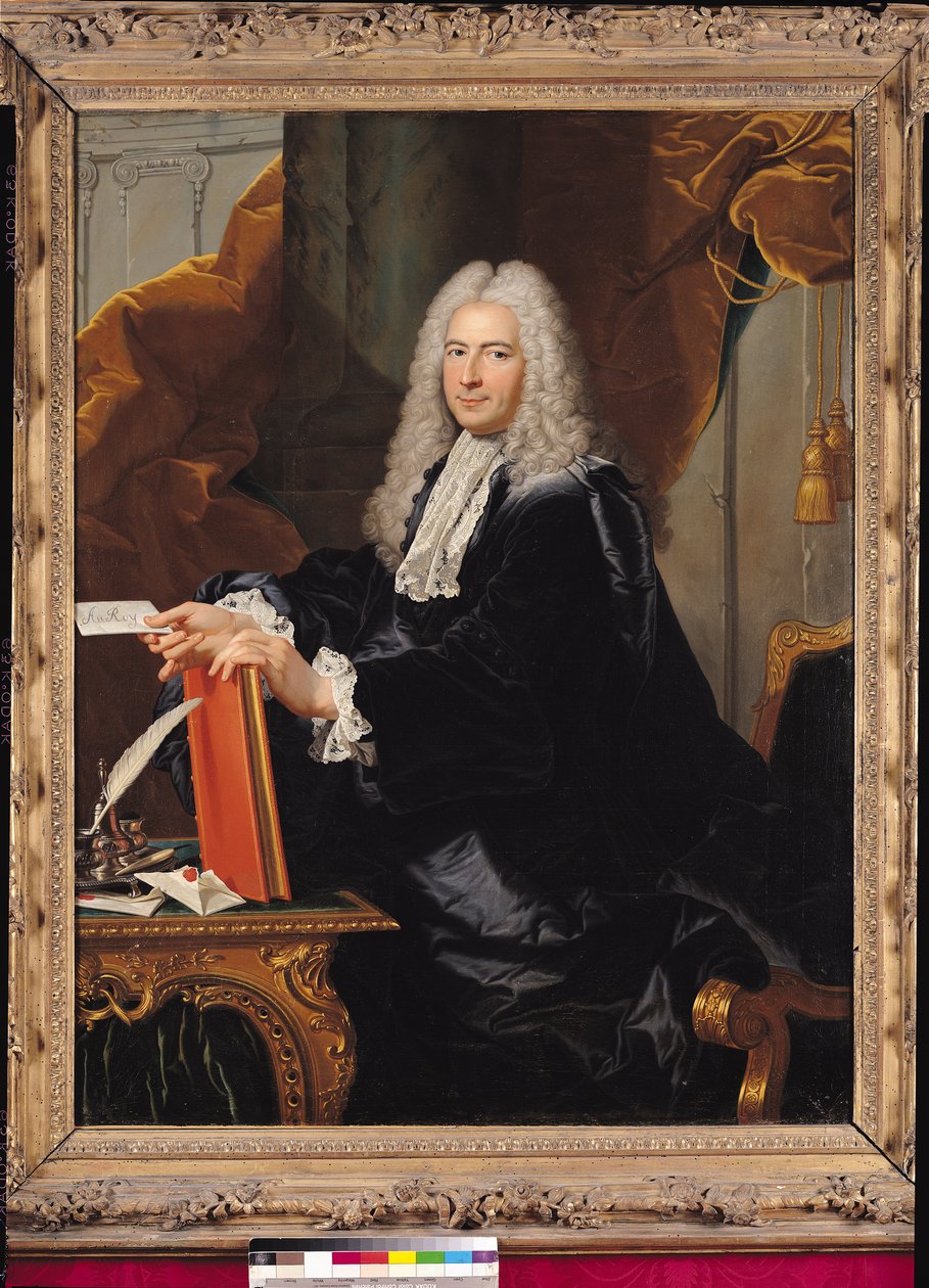 Portræt af Philibert Orry (1689-1747) af Hyacinthe Francois Rigaud