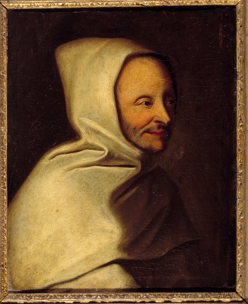 Portræt af Armand the Bouthiller de Rance, abbede af Trappe (1626-1700), grundlægger af Trappisterordenen Maleri efter Hyacinthe Rigaud (1659-1743) 1600-tallet søn. 0,4x0,32 m Chantilly, Musee Conde af Hyacinthe (after) Rigaud