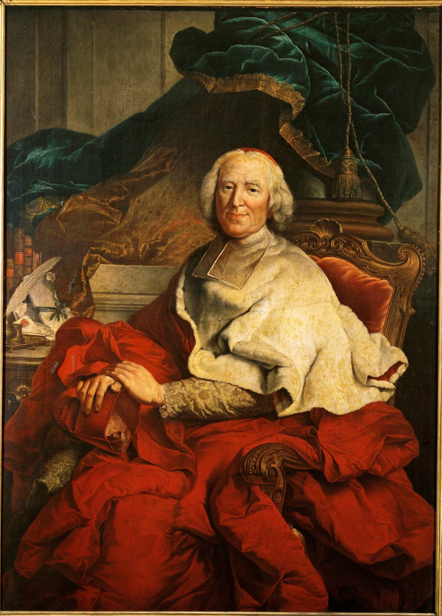 Kardinal Andre-Hercule de Fleury, kong Ludvig XV