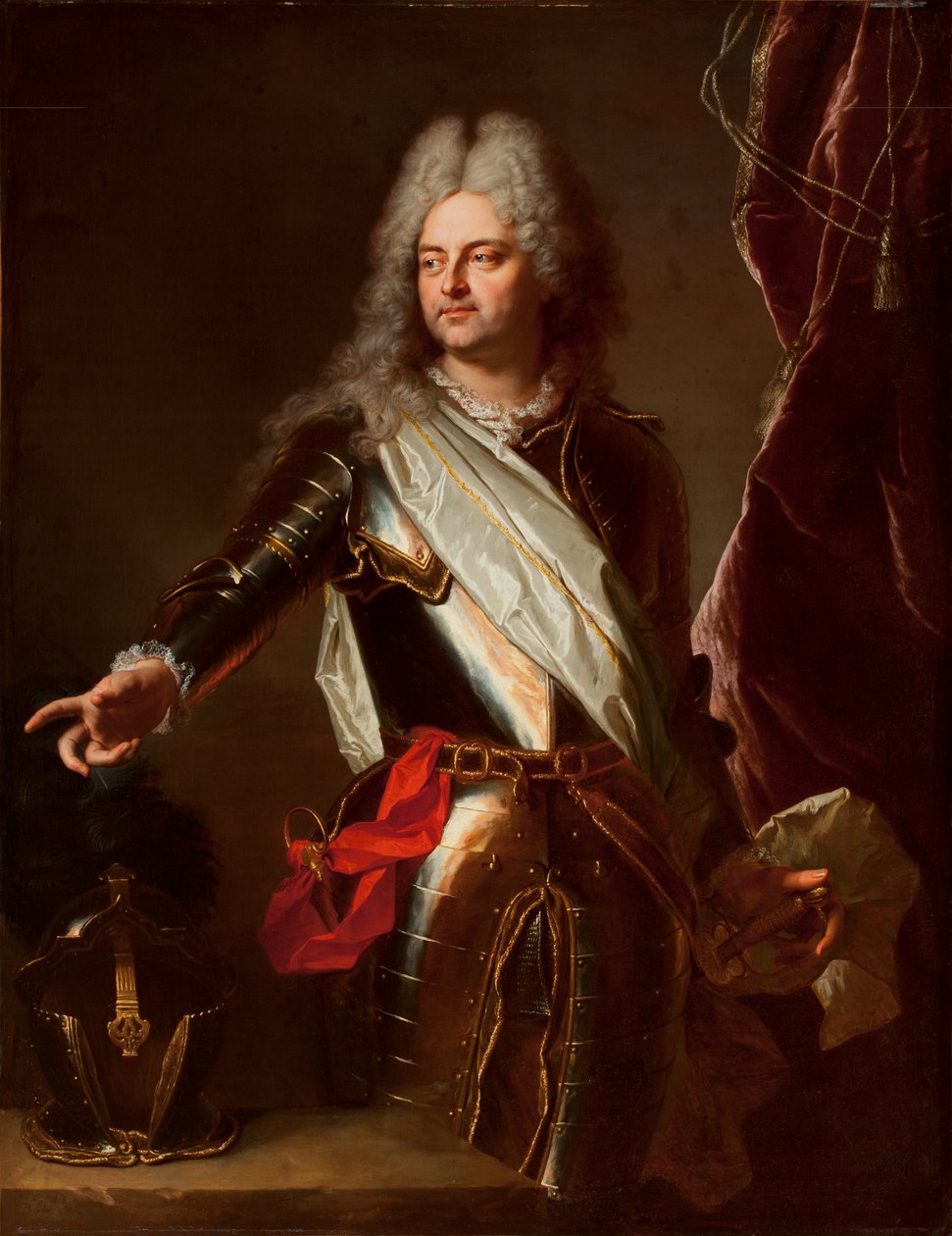 Charles-Auguste dAllonville, Marquis de Louville af Hyacinthe Francois Rigaud