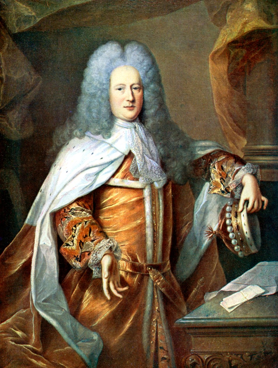 Henry St John, Viscount of Bolingbroke, engelsk politiker og filosof, 1700-tallet c1905. af Hyacinthe Francois Rigaud